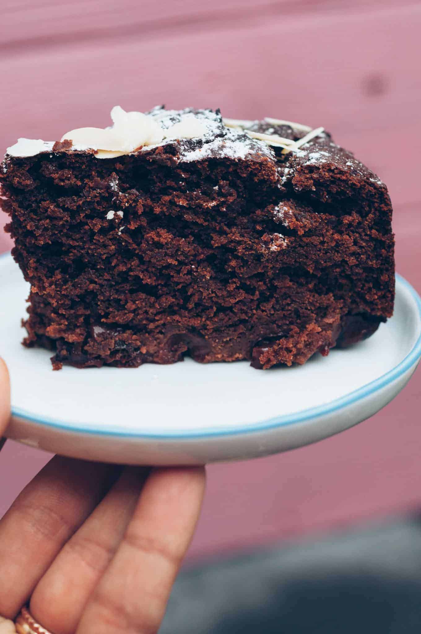 1-BOWL veganer Kirsch Schokoladen Kuchen Rezept