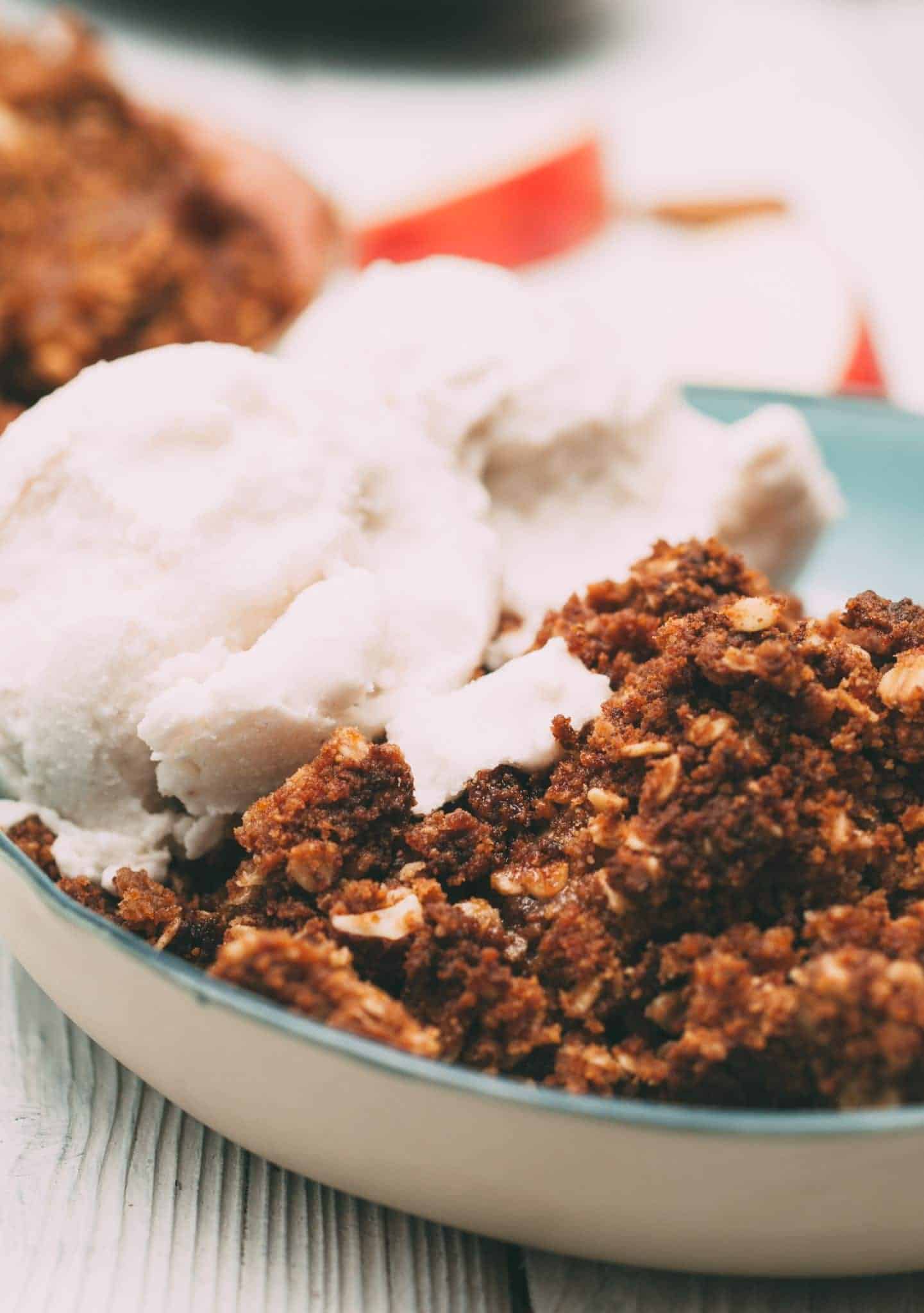 das beste vegane Apple Crisp Rezept