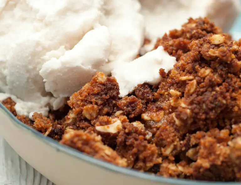 das beste vegane Apple Crisp Rezept
