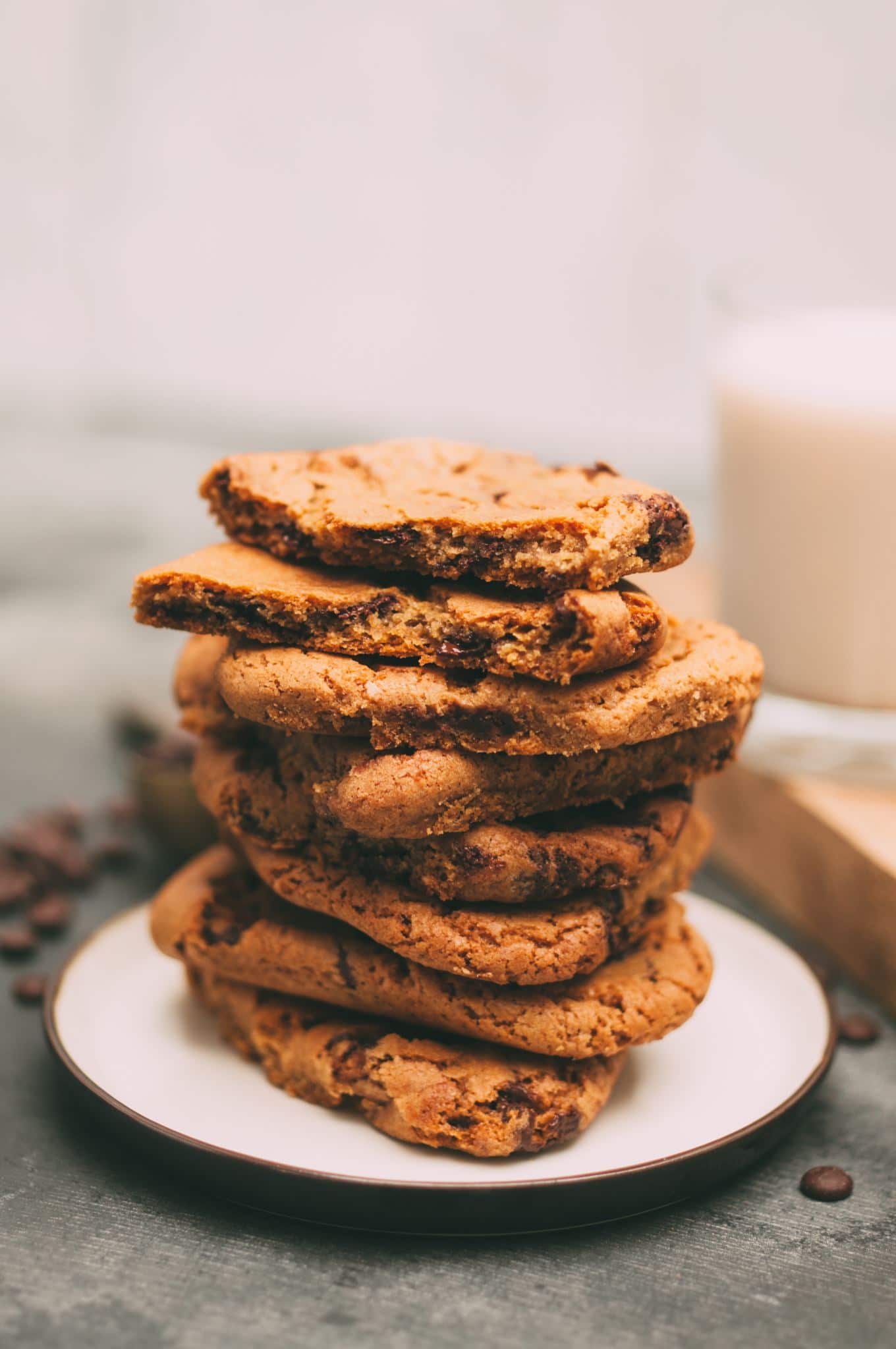 Die besten veganen Schokoladenkekse Cookies - laktosefrei -