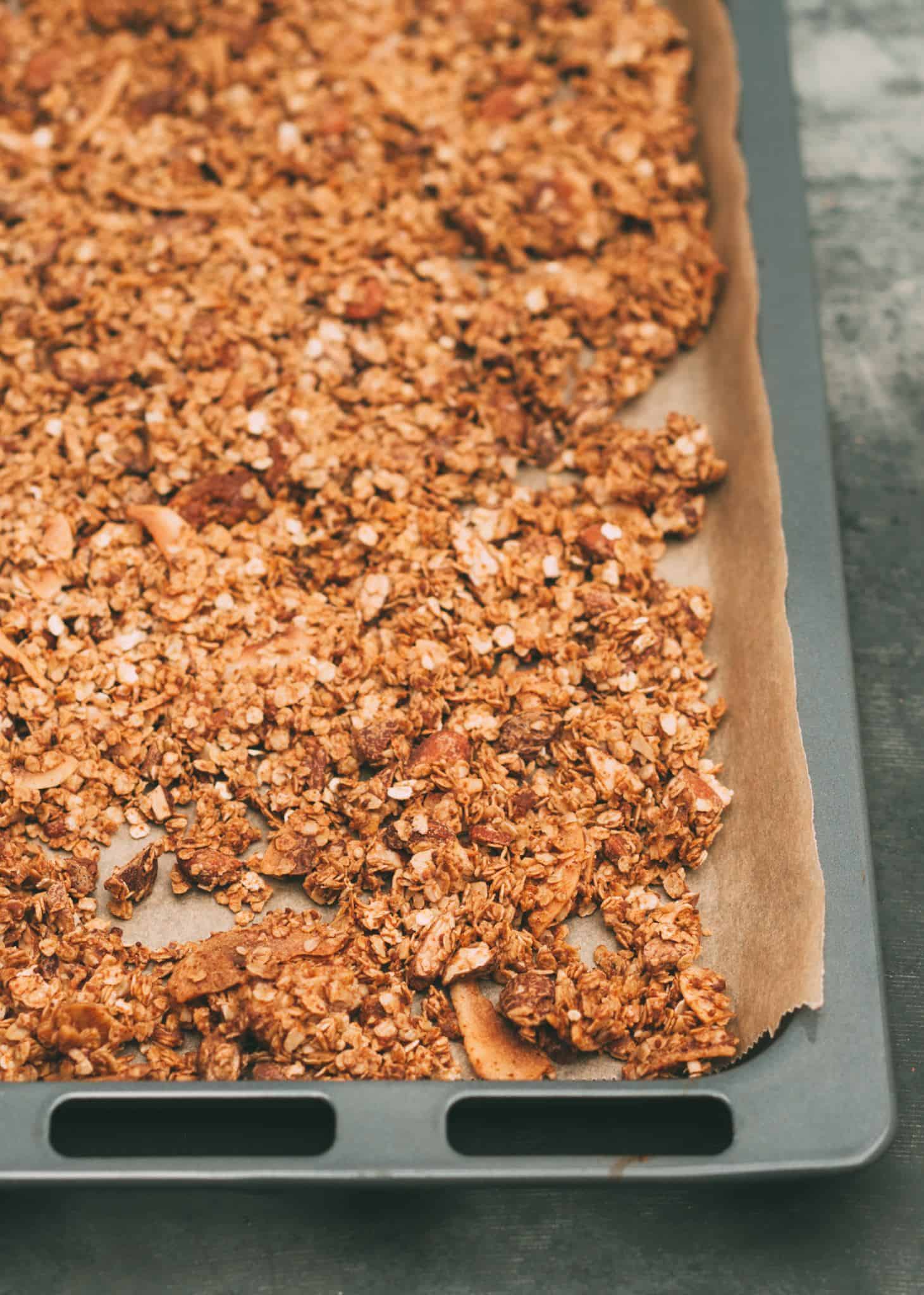 Mandel Traum Granola Rezept