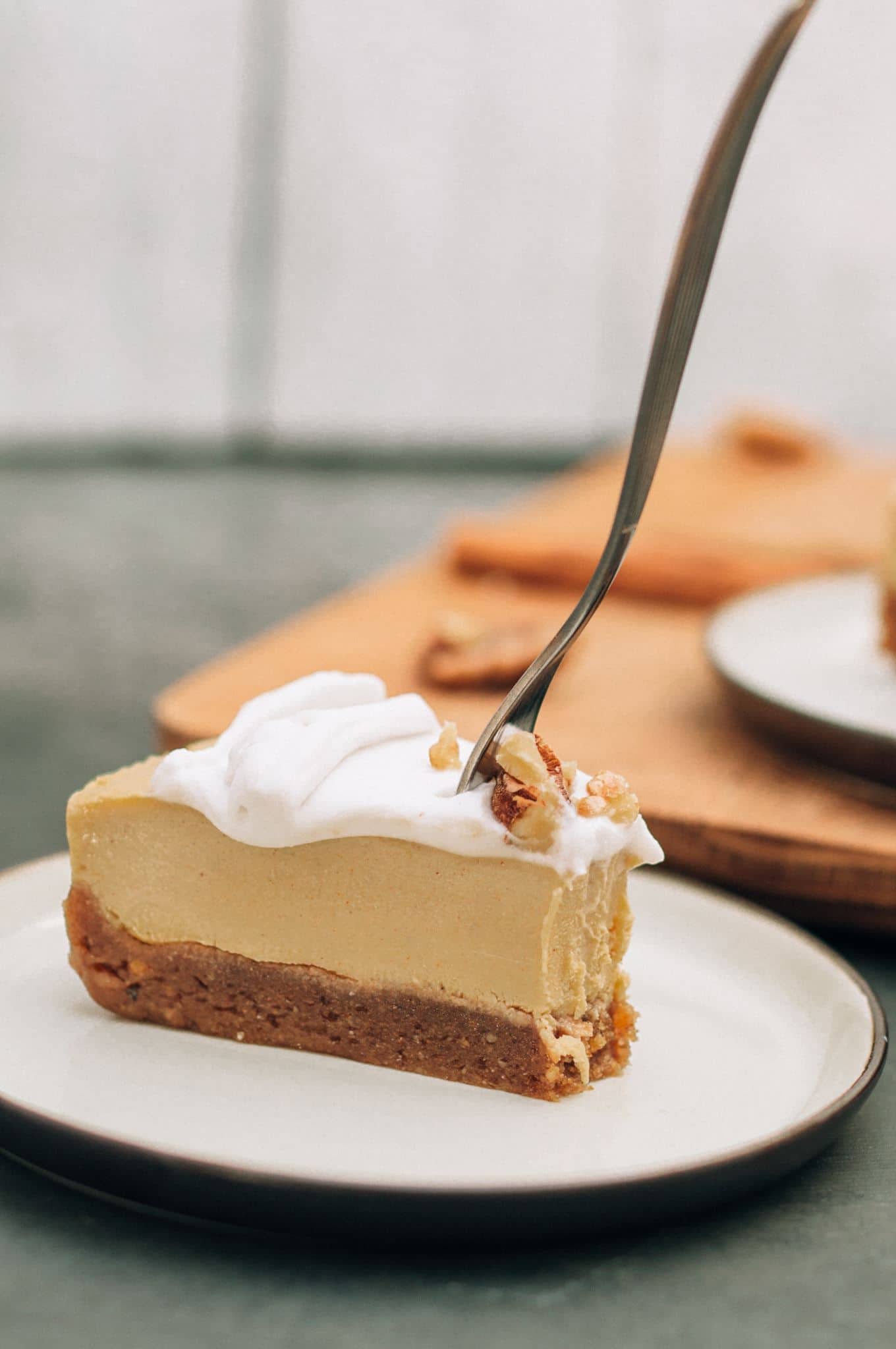 vegan pumpkin Raw Cheesecake recipe