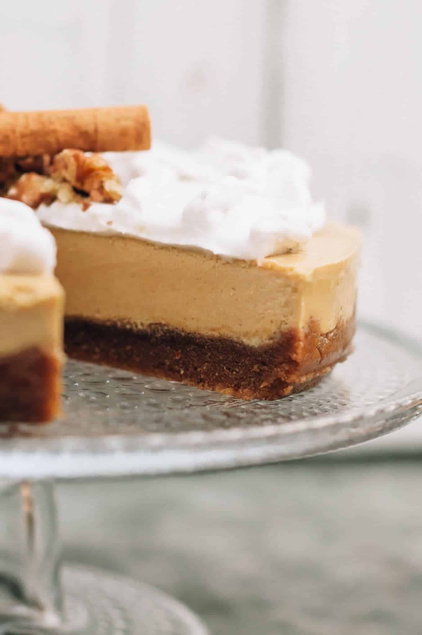 vegan pumpkin Raw Cheesecake recipe