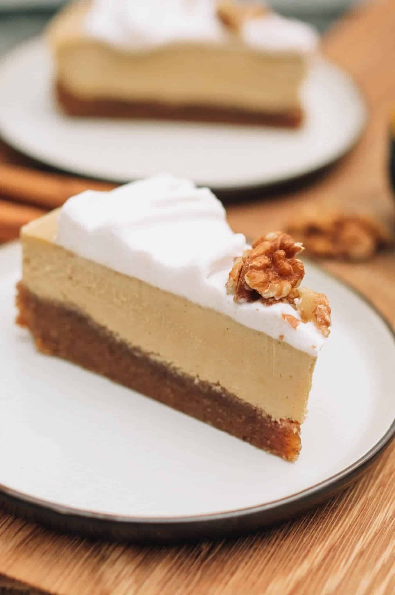 vegan pumpkin Raw Cheesecake recipe