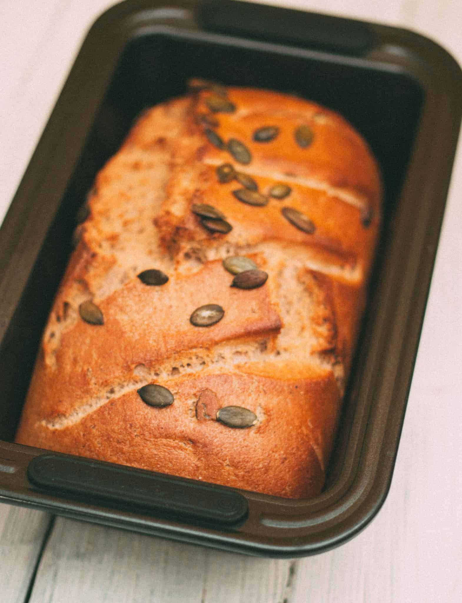 einfaches veganes Dinkelbrot Rezept