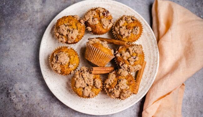 vegane Kürbis Muffins Rezept