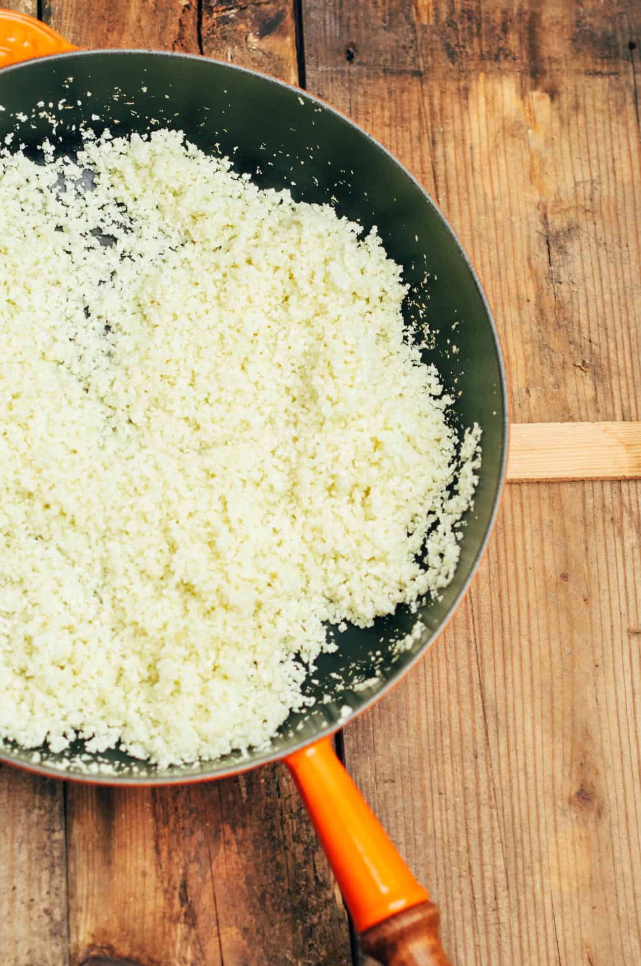 Blumenkohl Reis selber machen Rezept