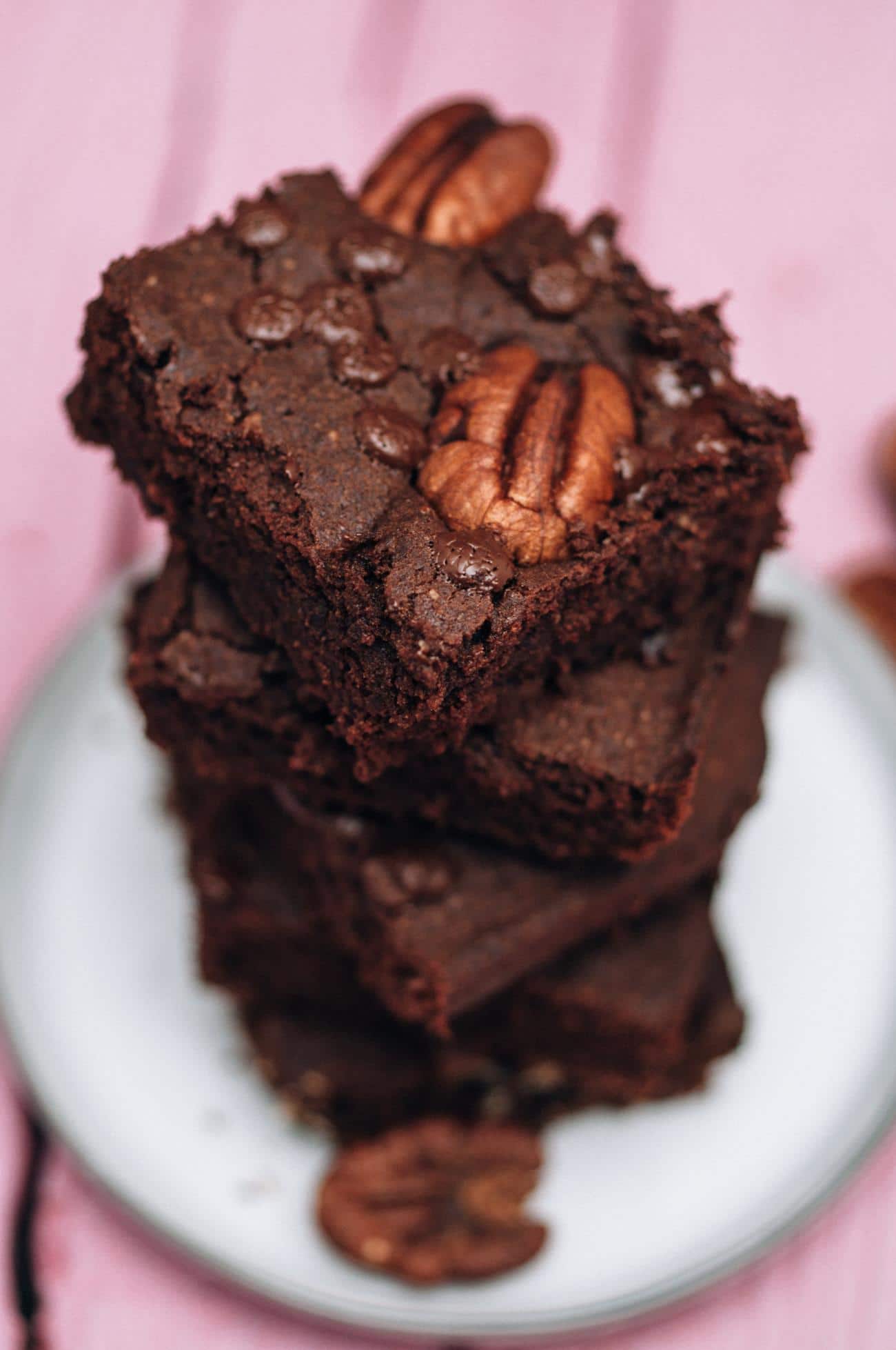 einfacher veganer gluten-freies Brownie Rezept