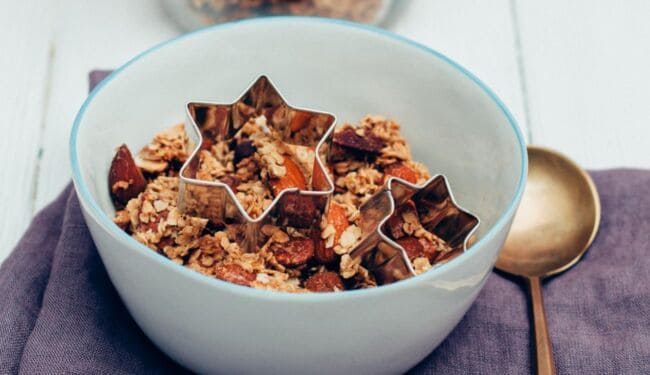 knuspriges Lebkuchen Granola Rezept