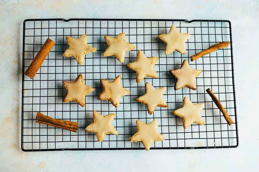 Zimtsterne (vegan, glutenfrei) - 6 Zutaten