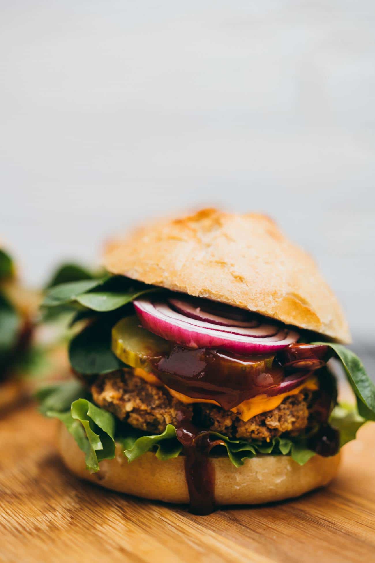 ultimate vegan burger with 100% gel guarantee recipe