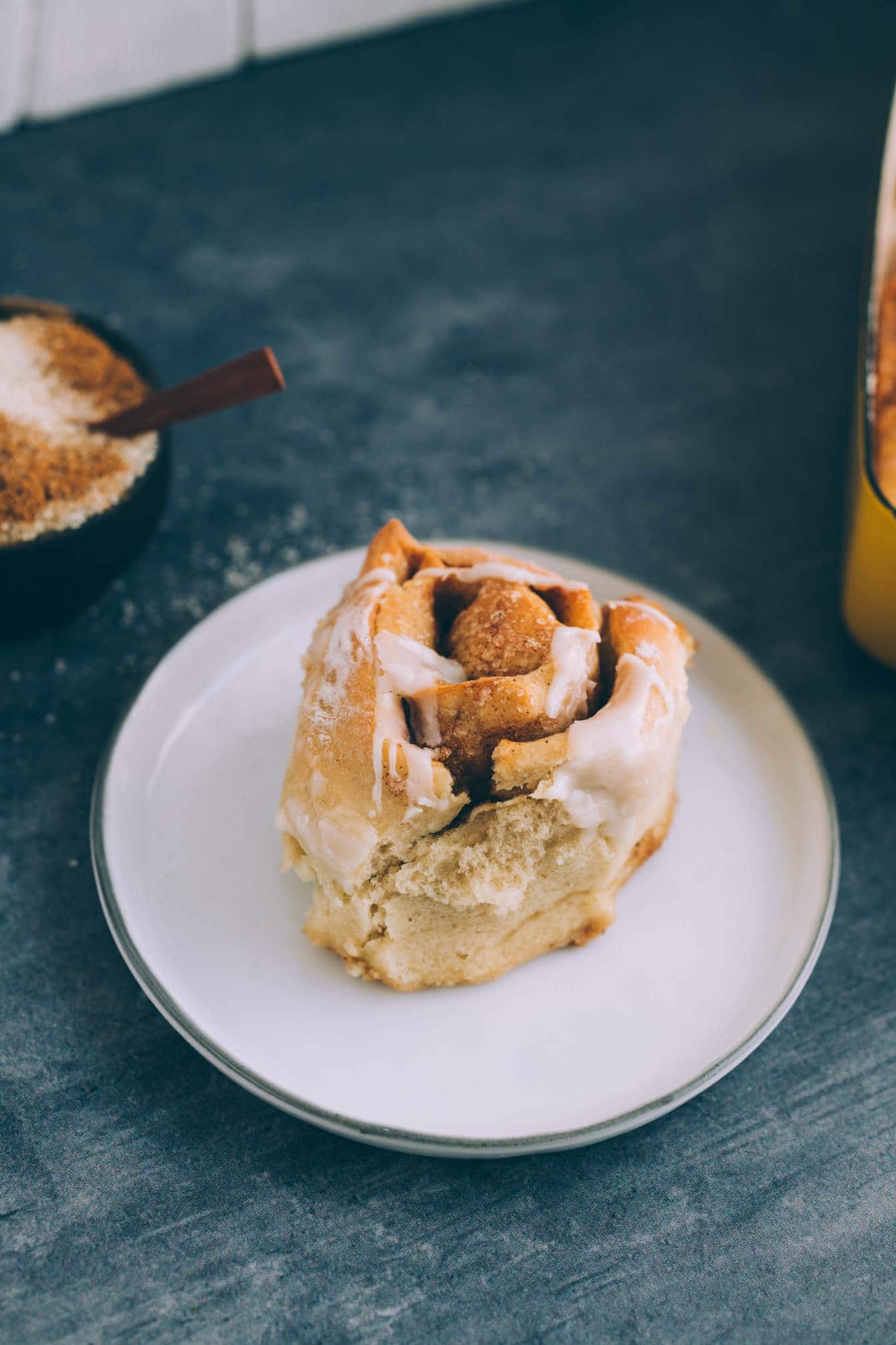 Die einfachsten veganen Zimtschnecken Rezept