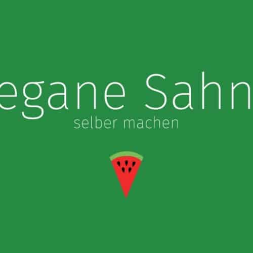 vegane Kokosnusssahne selber machen Rezept