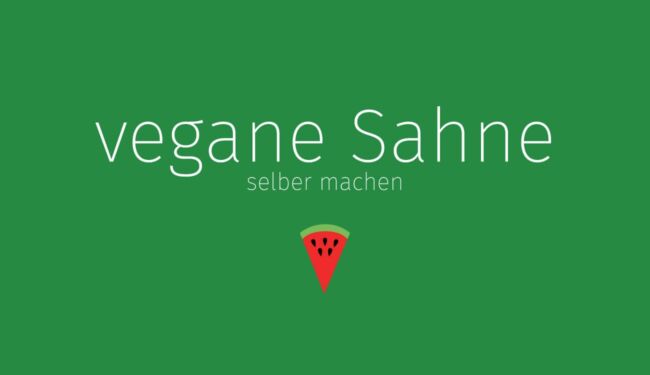 vegane Kokosnusssahne selber machen Rezept