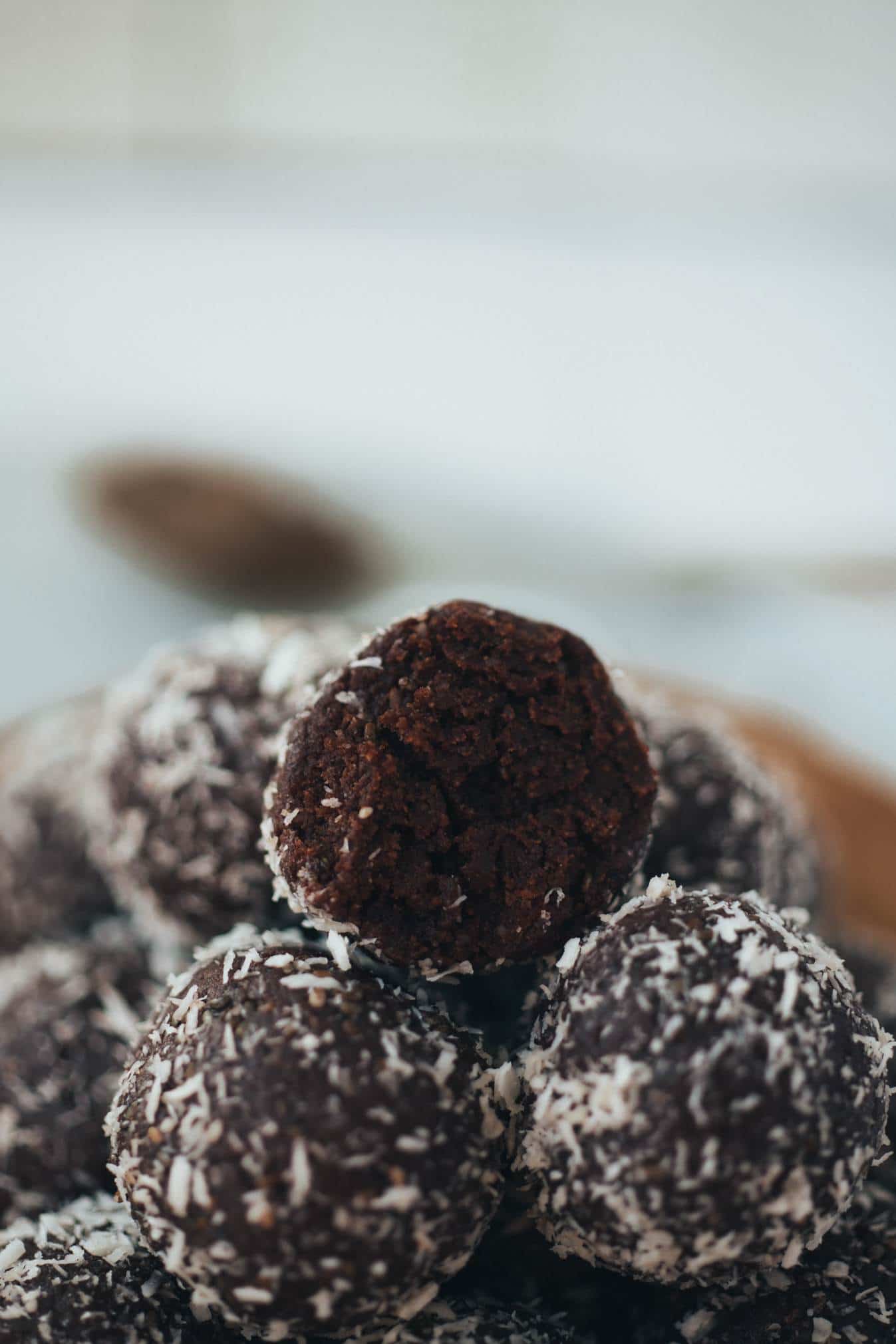 Chocolate Coconut Energy Balls (15 minutes!) Recipe