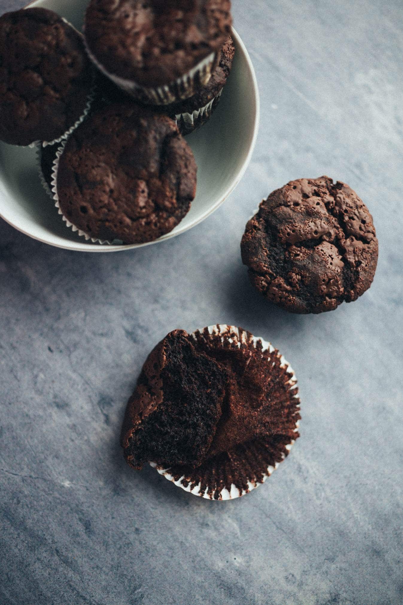 Simple gluten free chocolate muffins recipe