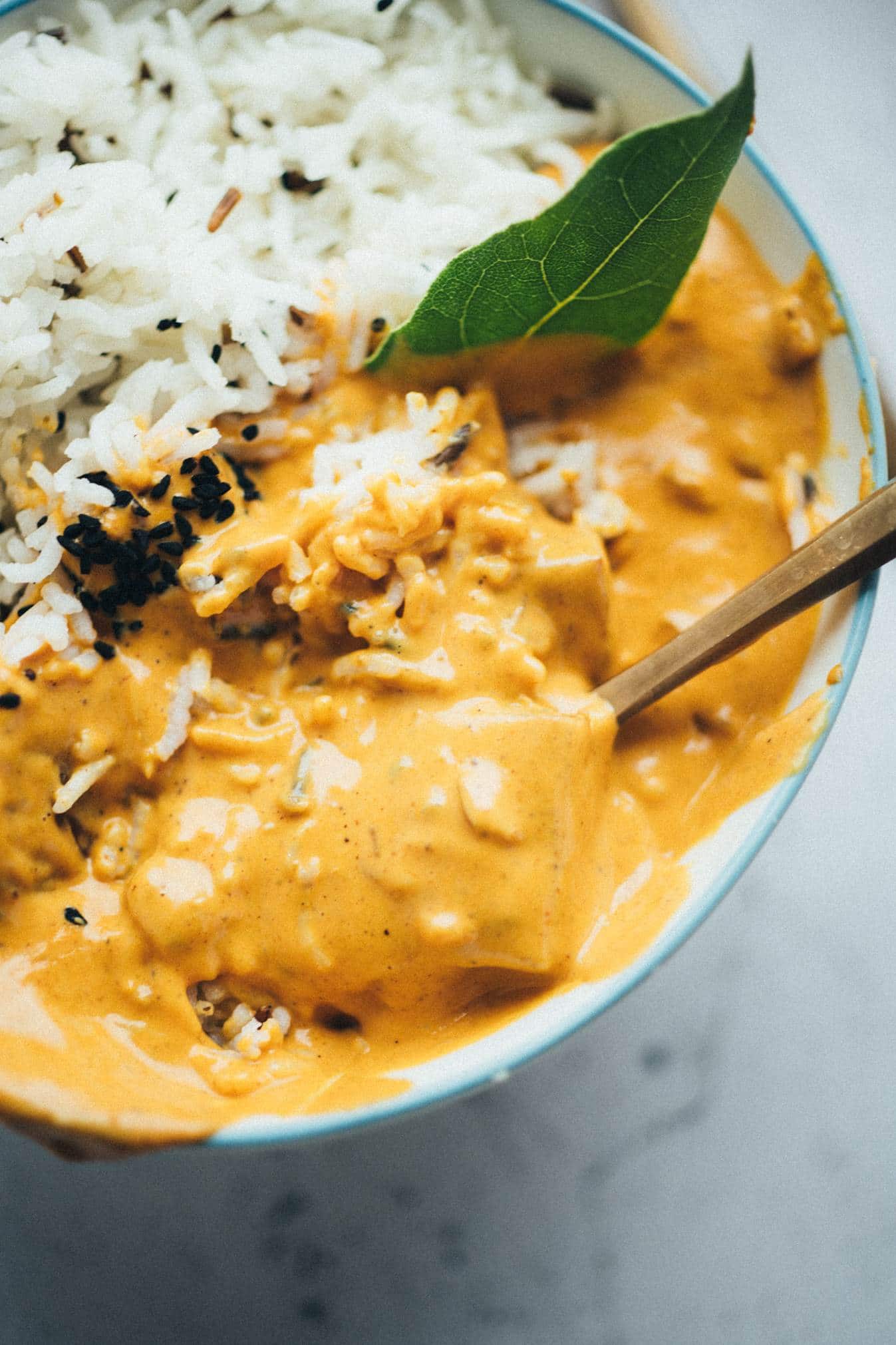 veganes Butter Chicken Mit Naan Brot Rezept