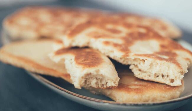 veganes Naan Brot selber machen Rezept (How-To Guide)