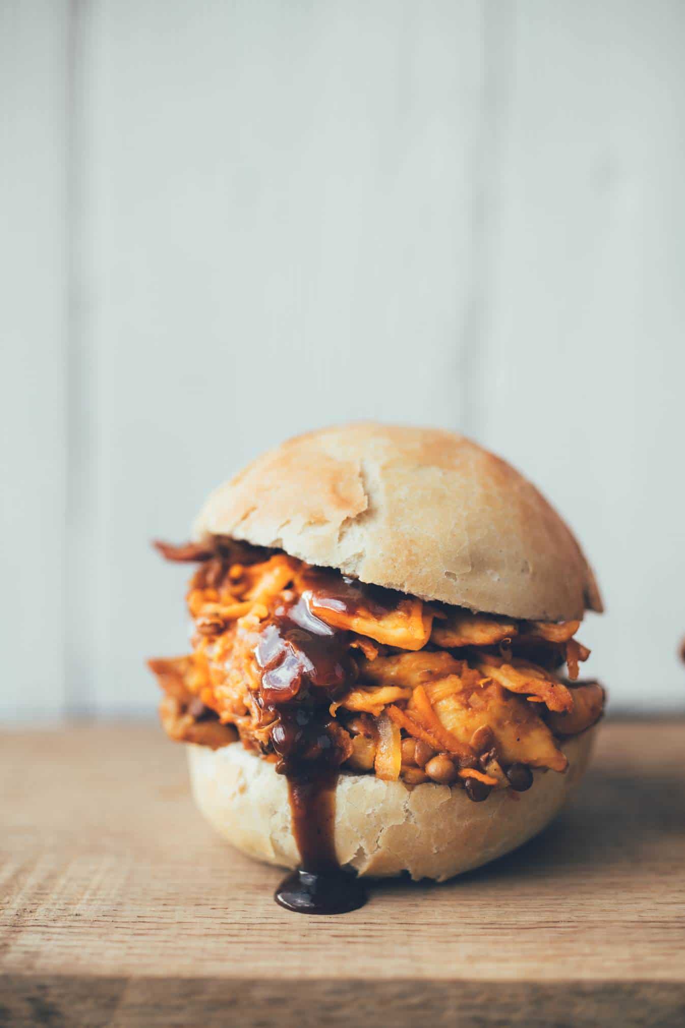 vegan soy pulled pork sandwich (30 minutes) recipe