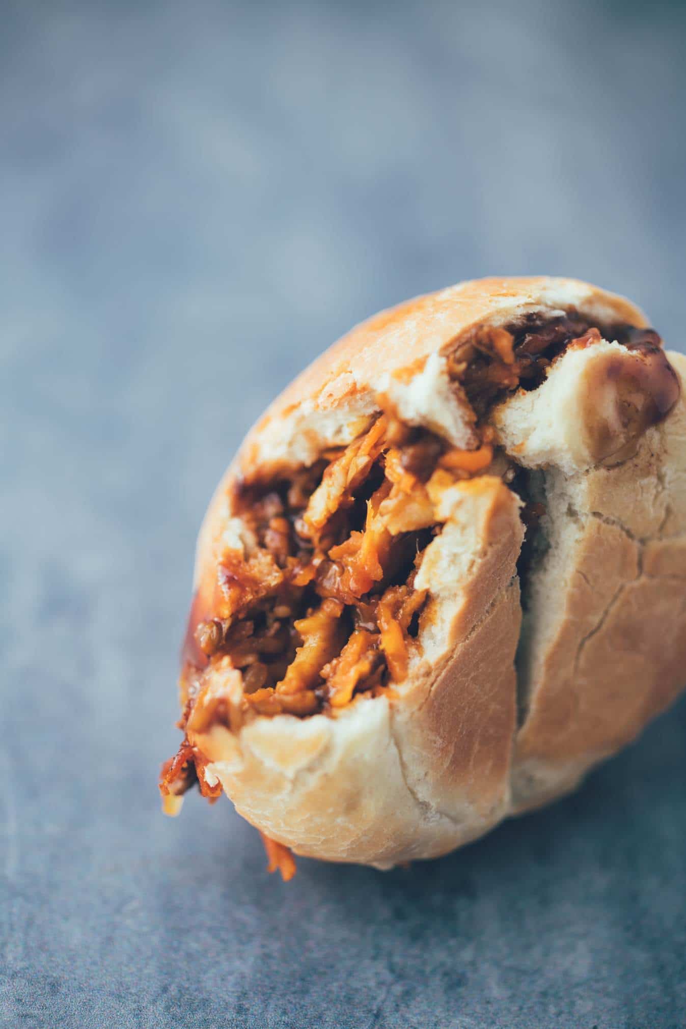 vegan soy pulled pork sandwich (30 minutes) recipe