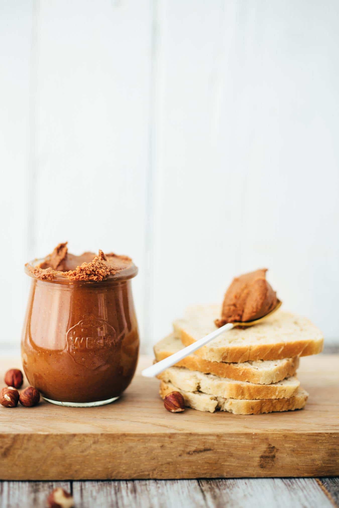 vegan Nutella nut nougat chocolate cream recipe