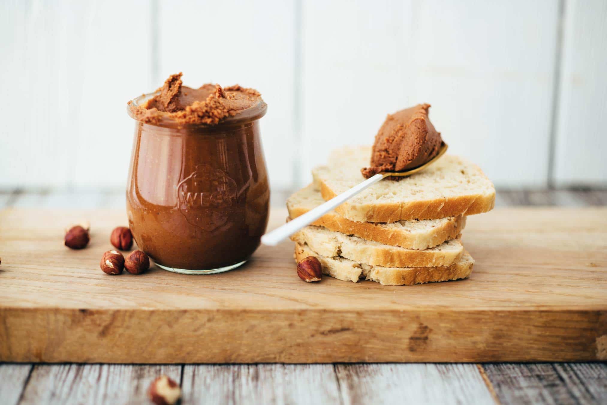 vegan Nutella nut nougat chocolate cream recipe