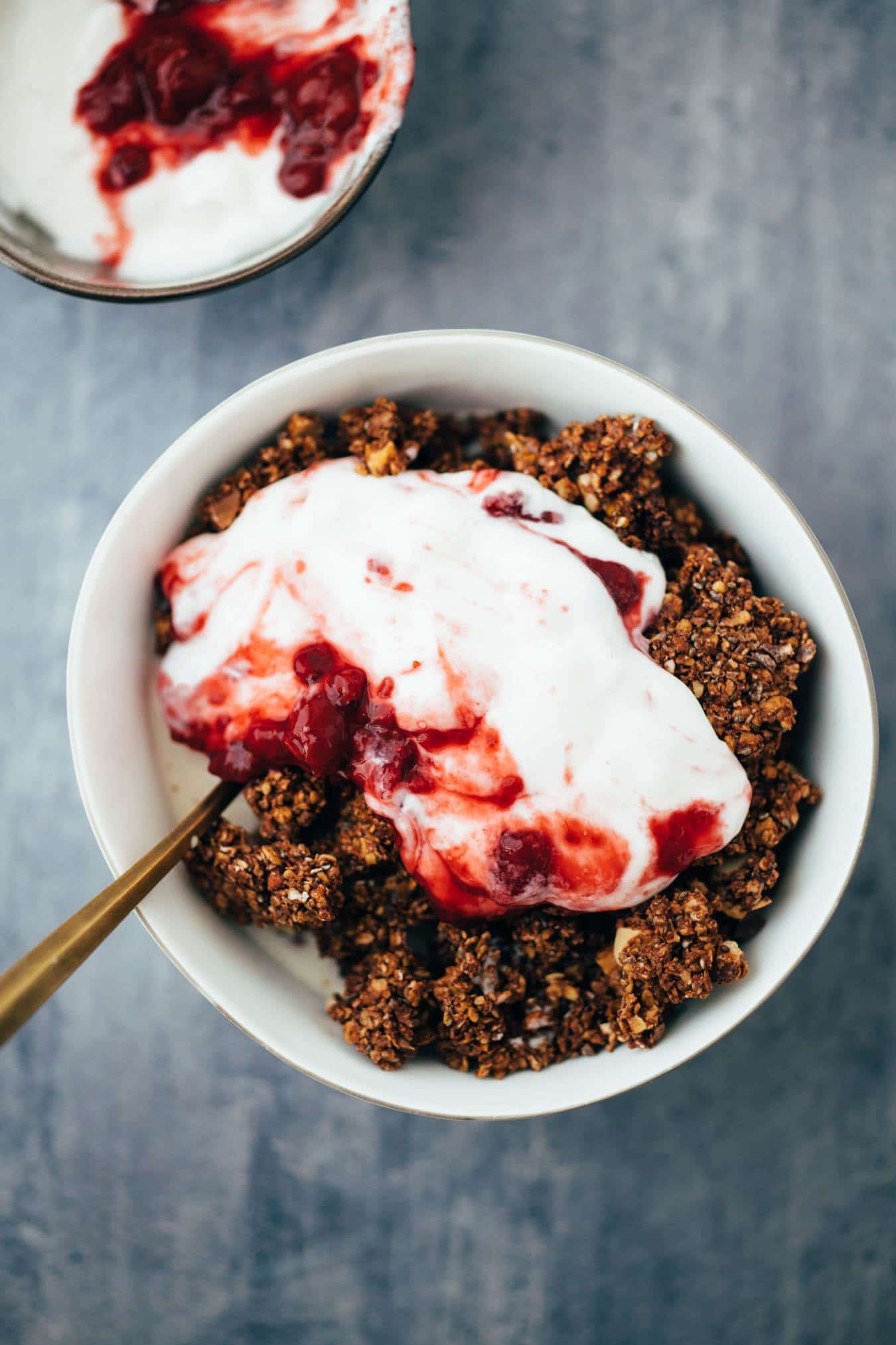 vegan chocolate coconut granola recipe