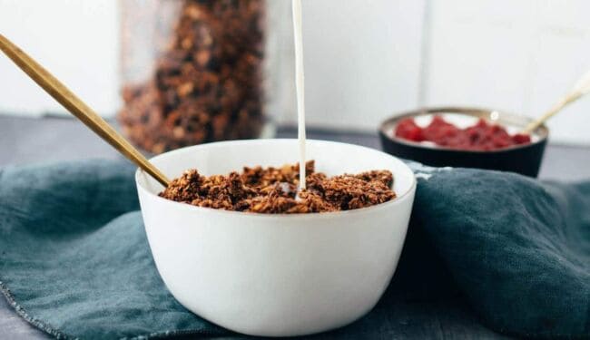 veganes Schoko-Kokos Granola Rezept