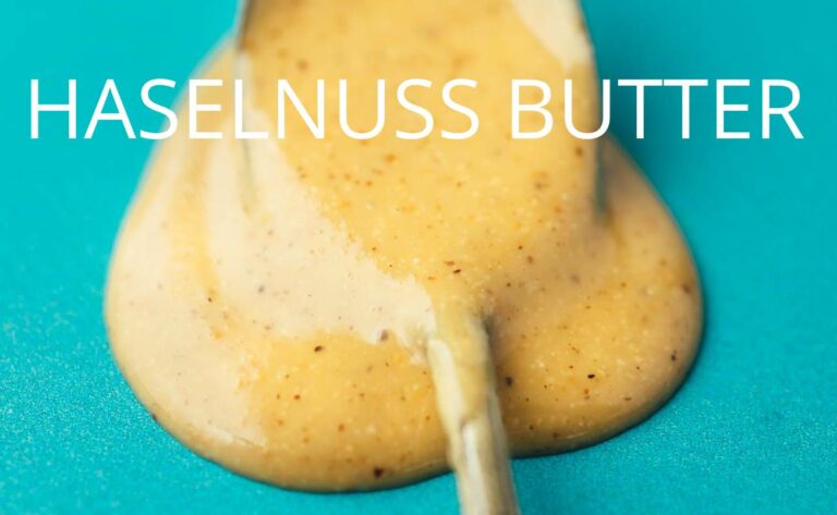 Haselnussmus selber machen