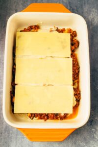 einfache vegane Lasagne Rezept (laktosefrei)