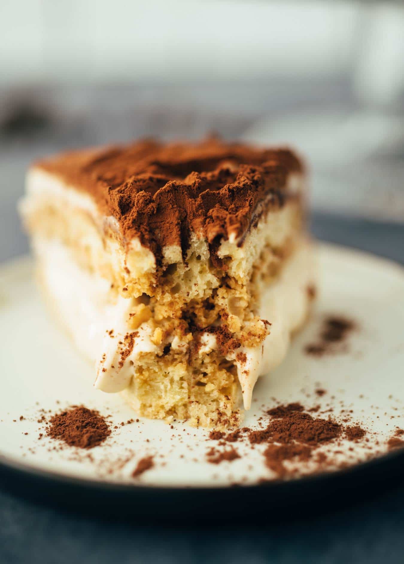 einfache vegane Tiramisu Torte Rezept