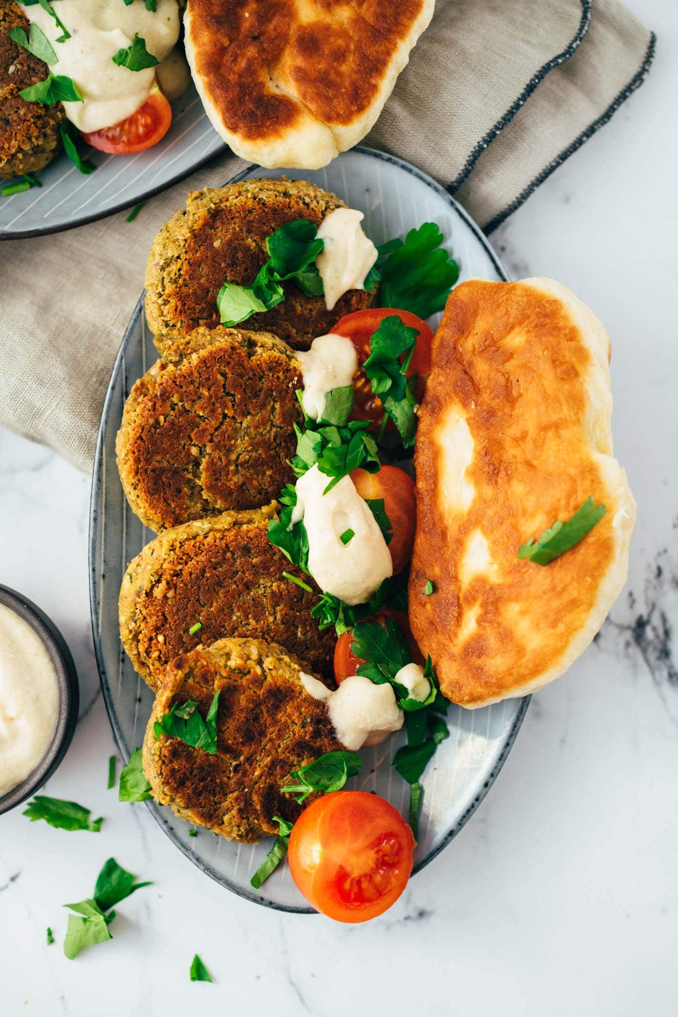 klassische vegane Falafel (glutenfrei) Rezept