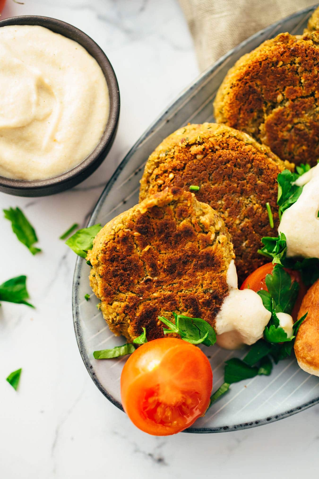 klassische vegane Falafel (glutenfrei) Rezept