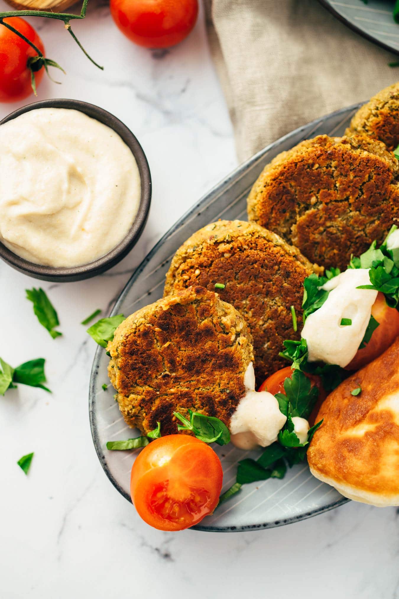 klassische vegane Falafel (glutenfrei) Rezept