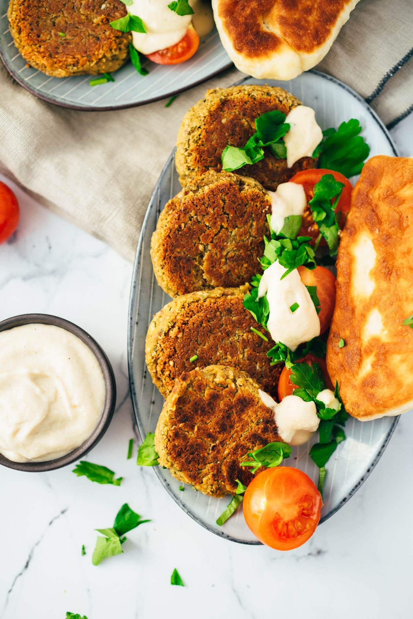 klassische vegane Falafel (glutenfrei) Rezept