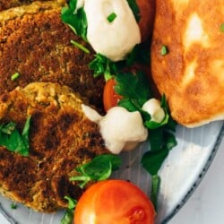 klassische vegane Falafel (glutenfrei) Rezept