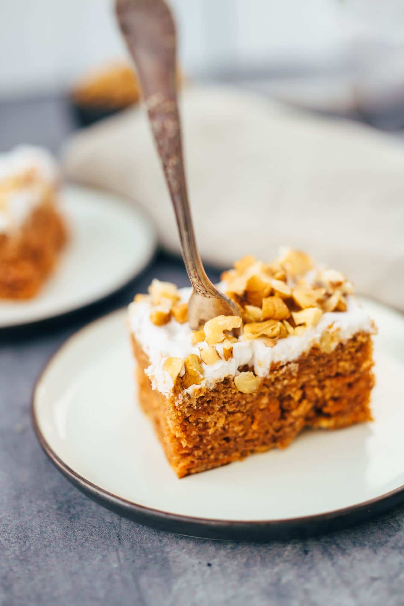 juicy carrot cake (gluten free) recipe