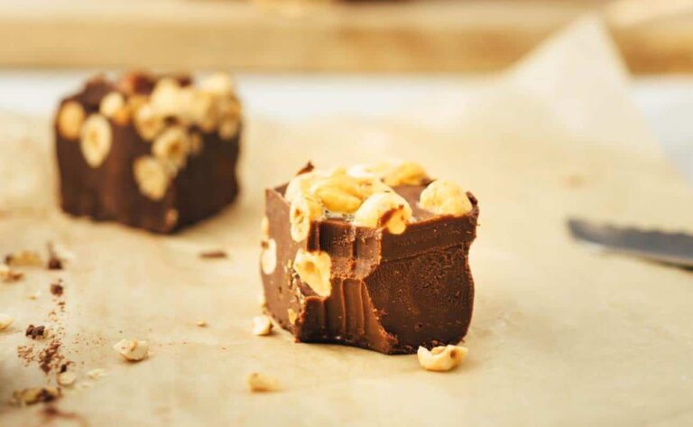veganer Haselnuss Fudge Rezept
