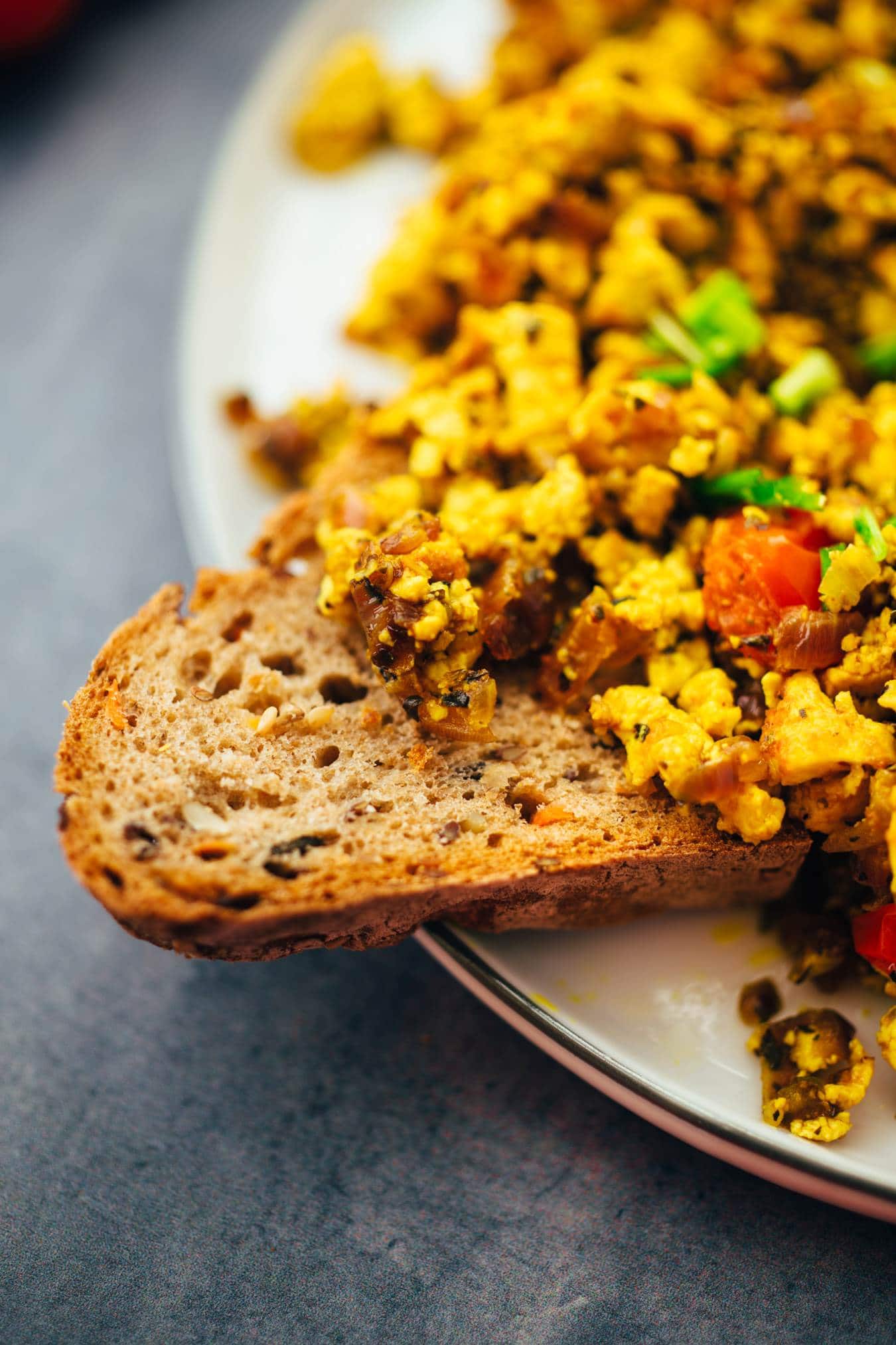 Scrambled Tofu Italian Style (15 minutes) Recipe