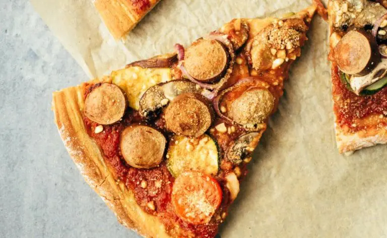 einfache vegane Pizza Rezept