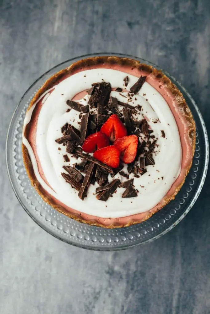 Vegan Strawberry (Raw) Cheesecake Recipe