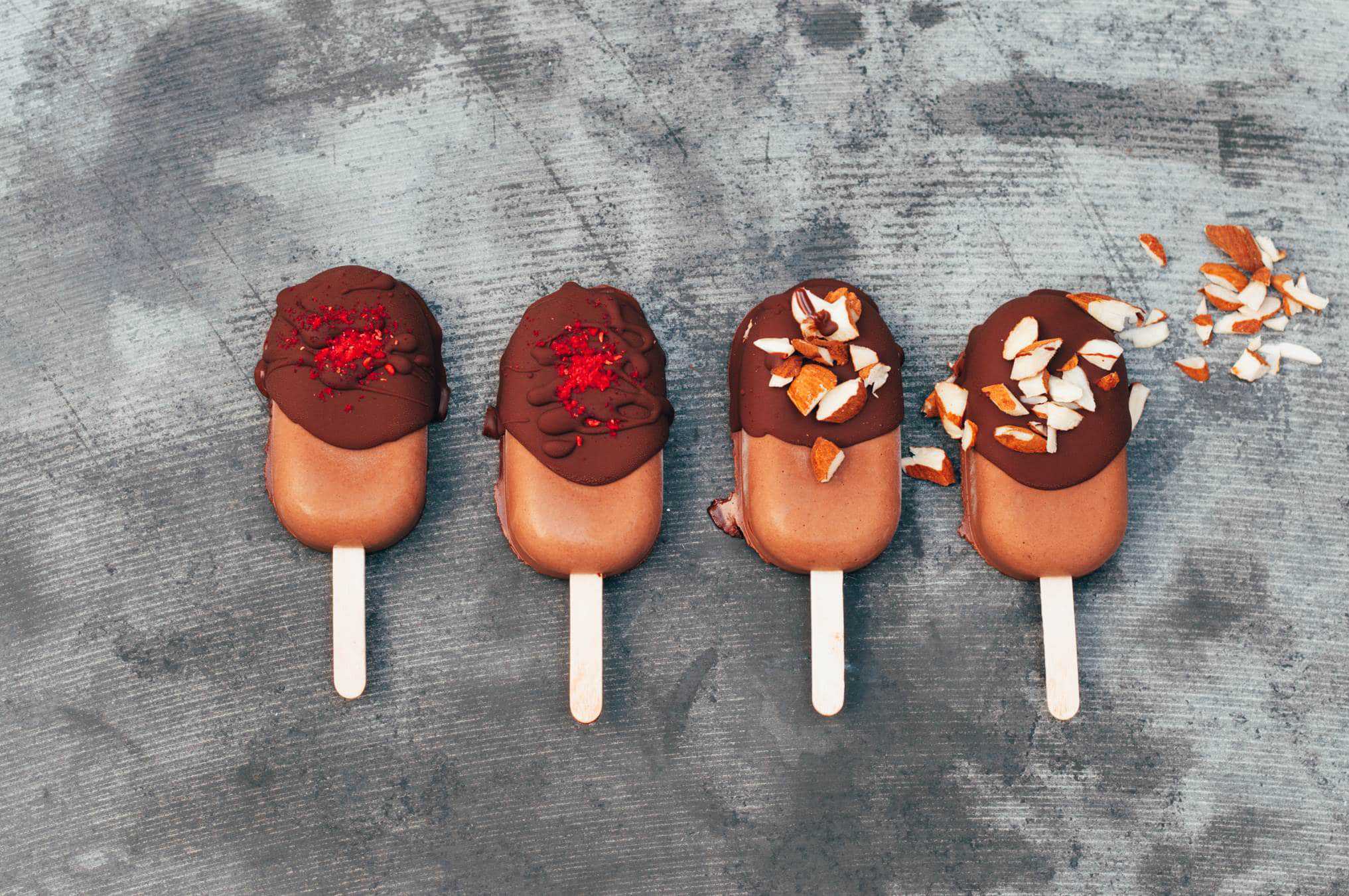 vegan creamy chocolate popsicle recipe