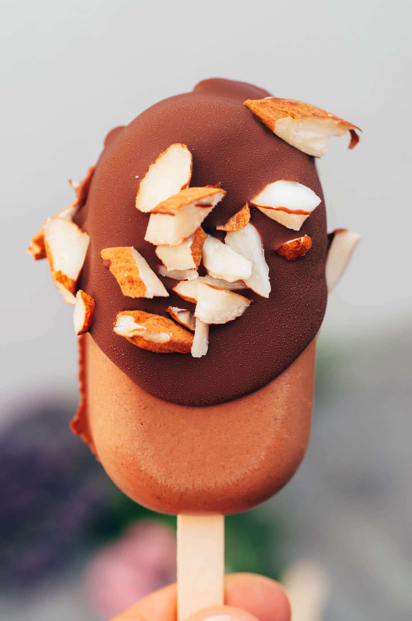 vegan creamy chocolate popsicle recipe