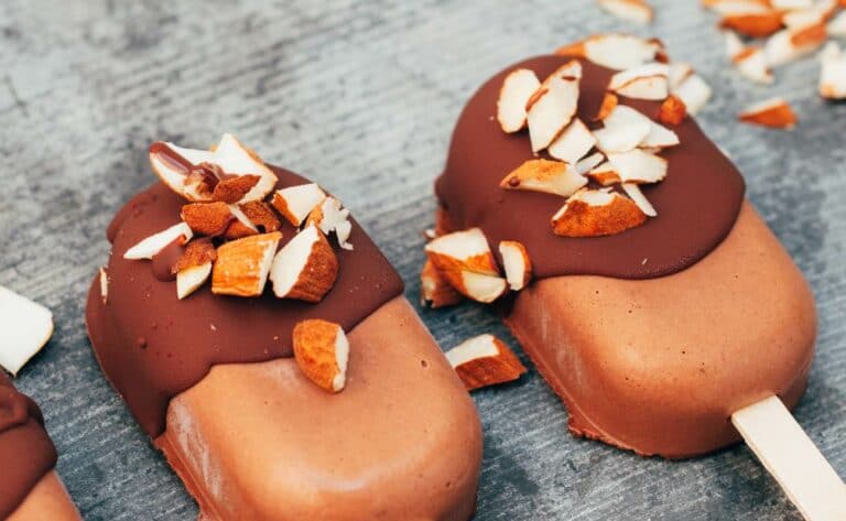 veganes cremiges Schoko Eis am Stiel Rezept