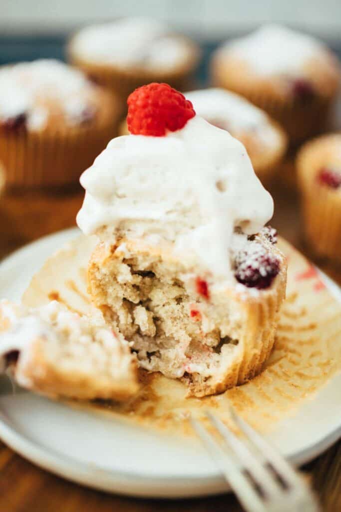 vegan raspberry flash muffins (45 minutes) recipe