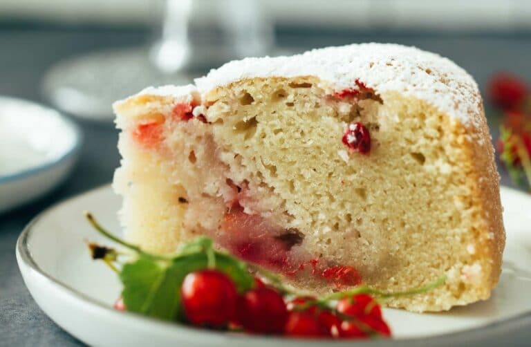 saftiger veganer 1-Bowl Johannisbeer Kuchen Rezept