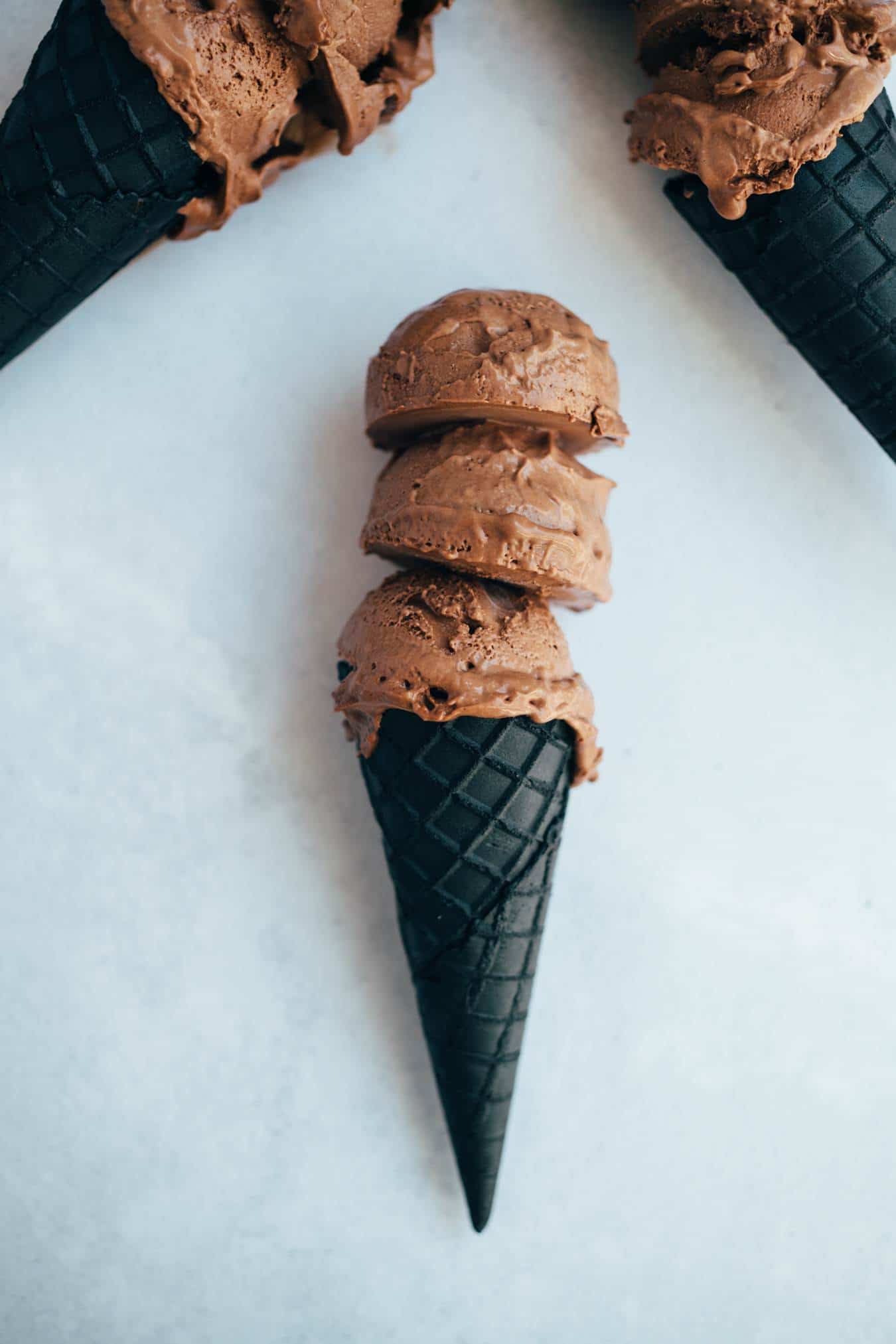 Super creamy chocolate ice cream (vegan, gluten free) recipe