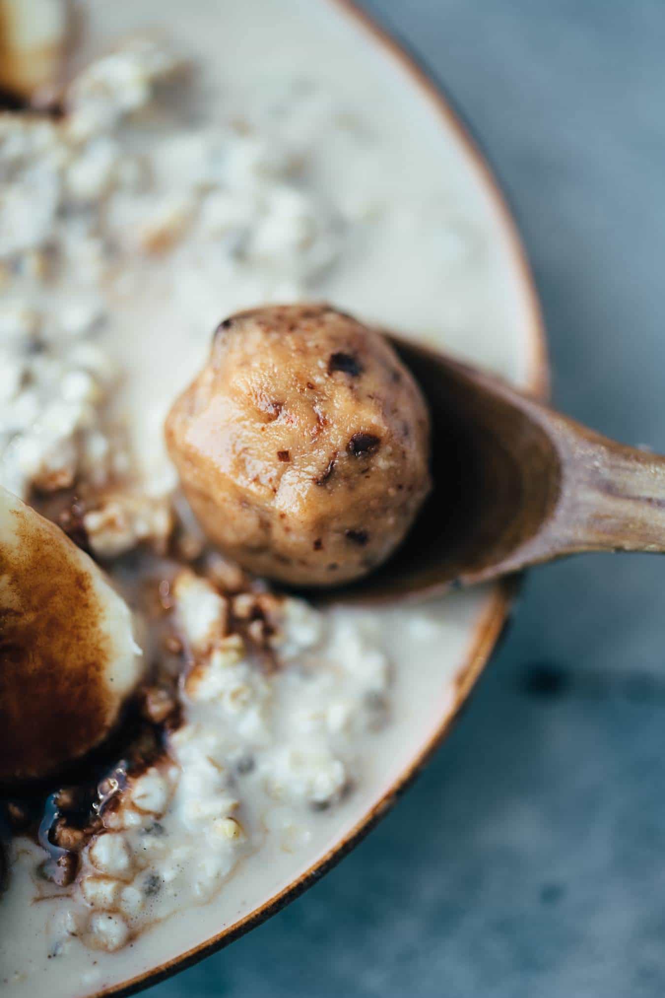 Cookie Dough Overnight Oats (Vegan & Glutenfrei) Rezept