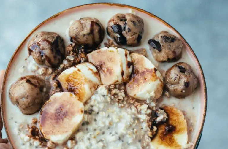 Cookie Dough Overnight Oats (Vegan & Glutenfrei) Rezept