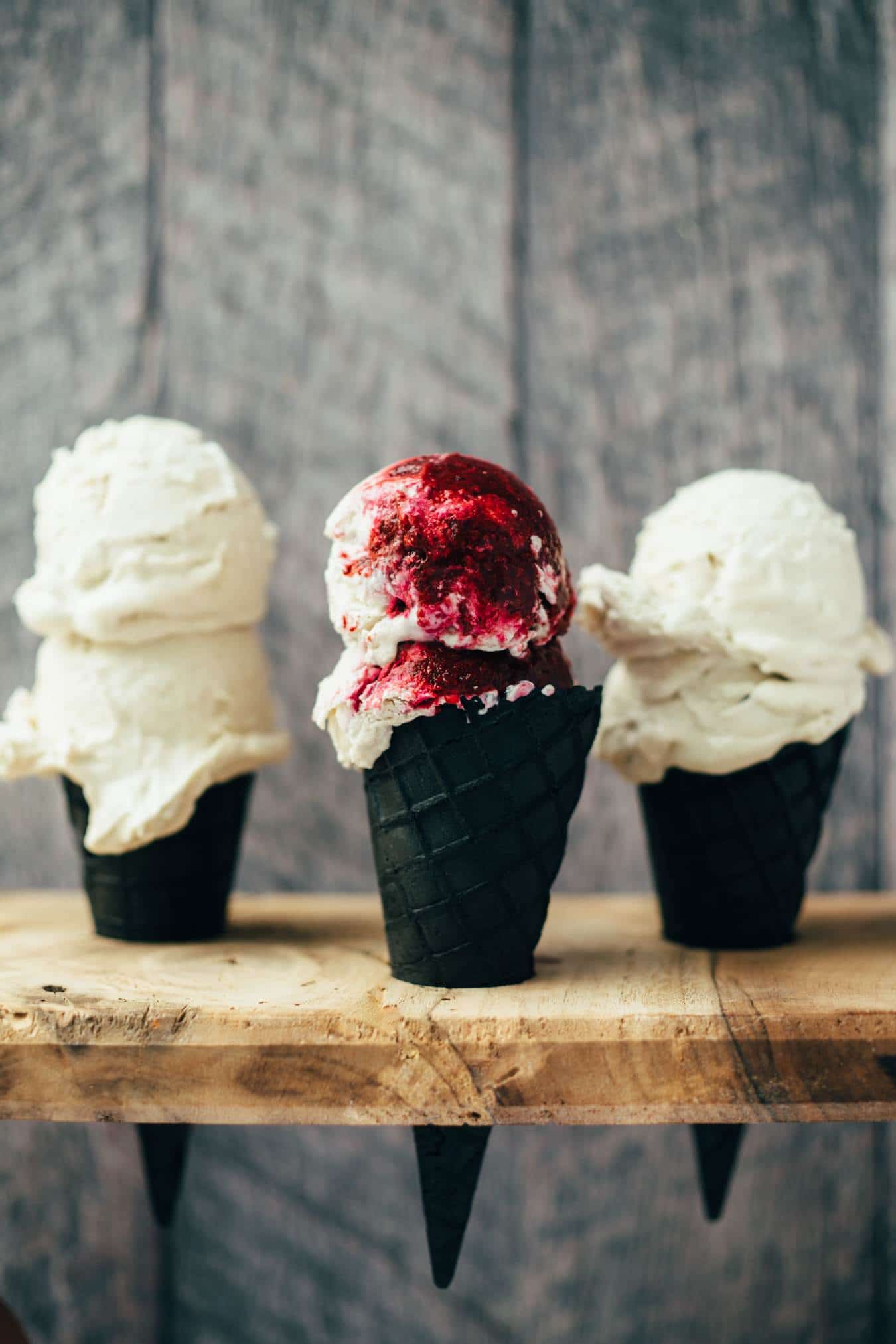 cremiges veganes Vanilleeis mit und oder ohne Eismaschine zubereiten Rezept